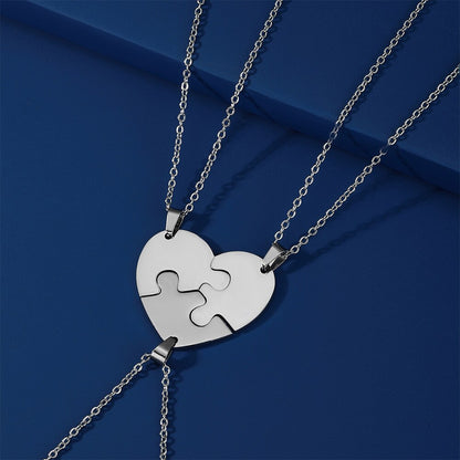 Family Puzzle Necklace