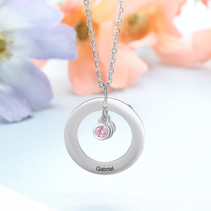 Oval Personalised Necklace