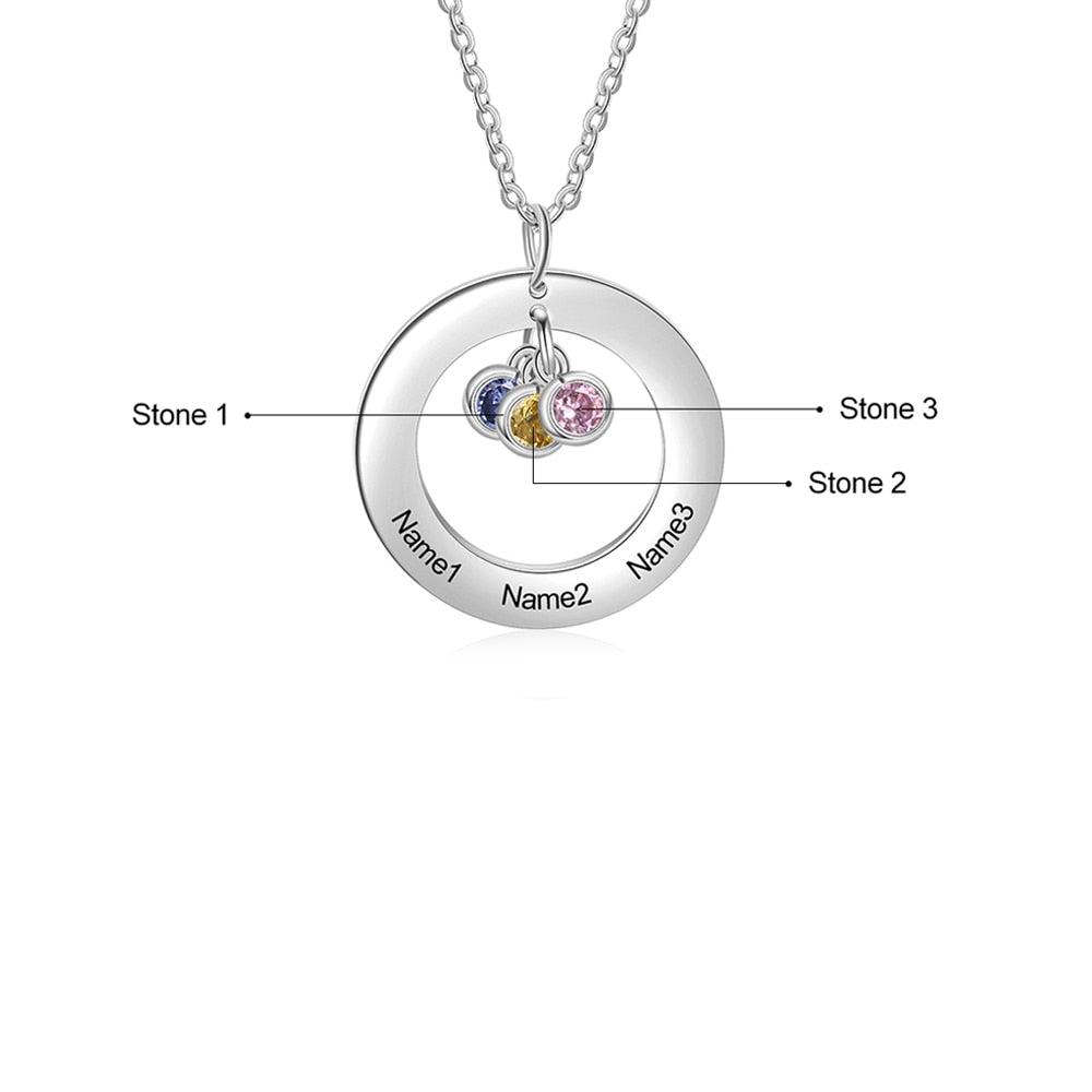 Oval Personalised Necklace