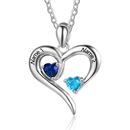 Forever Personalised Heart Necklace