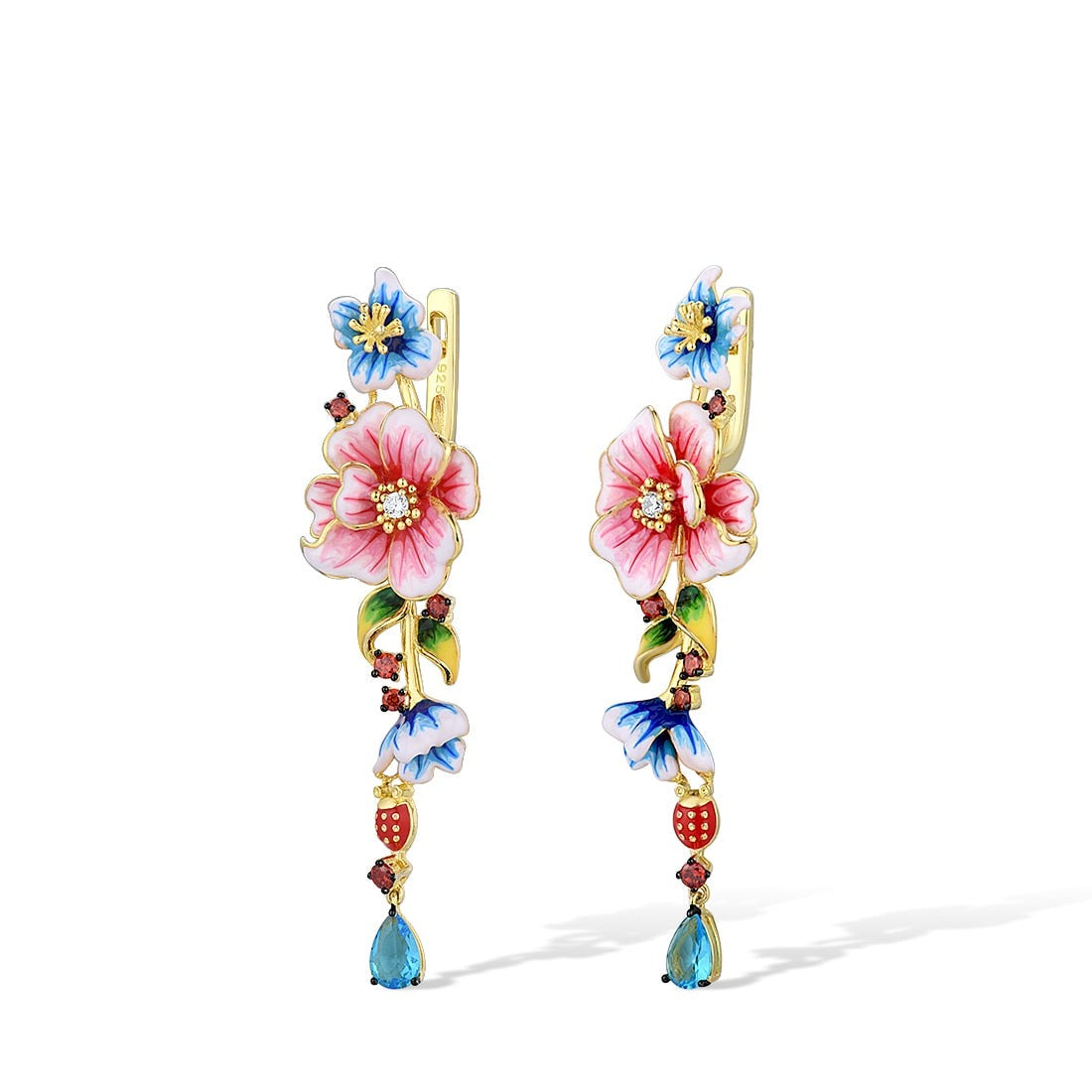 Handmade Trendy Flower Earrings