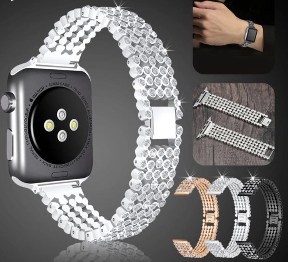 Crystal Diamond Apple Watch Strap
