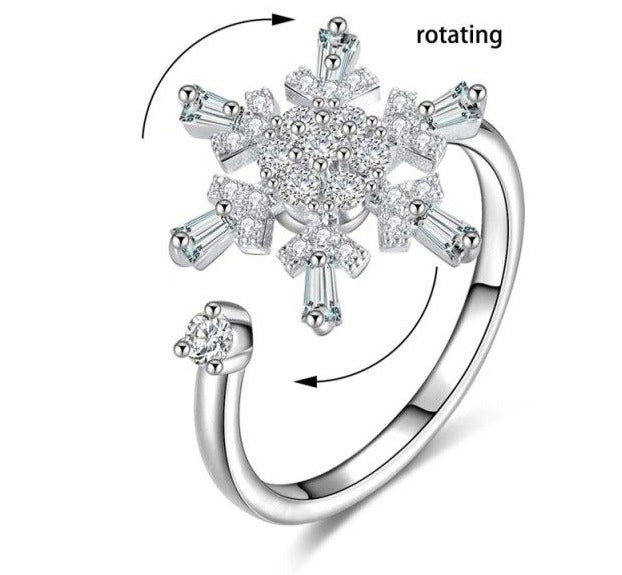 Anxiety Stress Relief Rotating Autism Adjustable Resizable Rings https://balibeachfashion.com/collections/rings