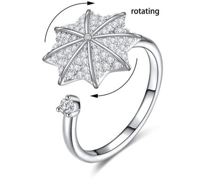 Anxiety Stress Relief Rotating Autism Adjustable Resizable Rings www.balibeachfashion.com