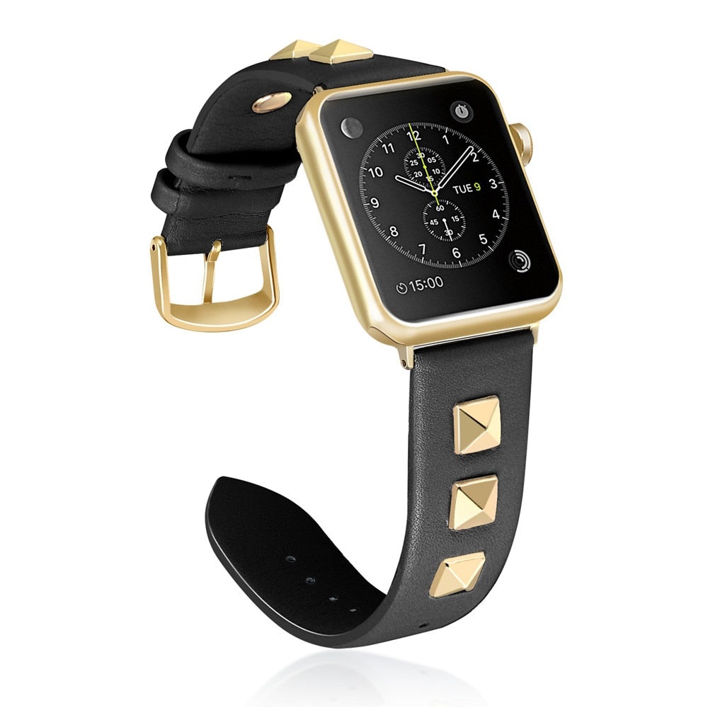 Rivet Style Apple Watchband