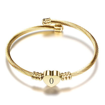 Bangle With Initial