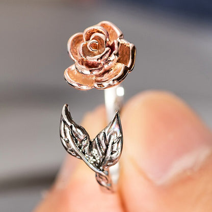 Vintage Luxurious Rose Ring