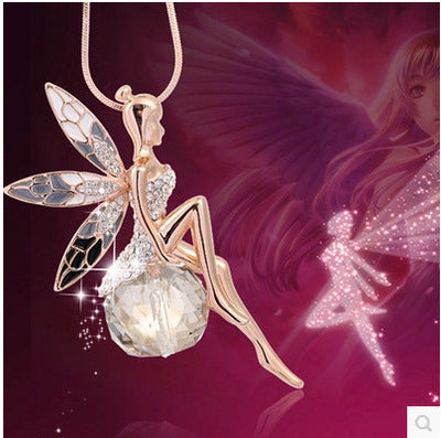 Crystal Shiny Fairy Necklace